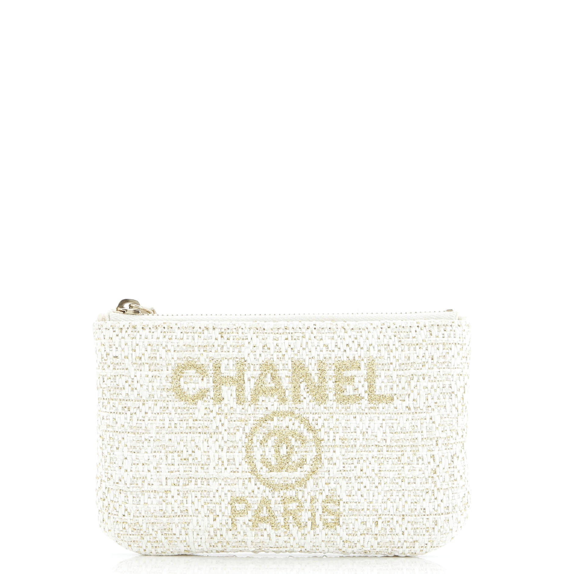 CHANELリボンホワイト1ロール100m セール中❣️ CHANEL シャネル P49260K06198 ホワイト リボンデザインニット