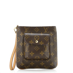 Louis Vuitton Partition Wristlet Clutch