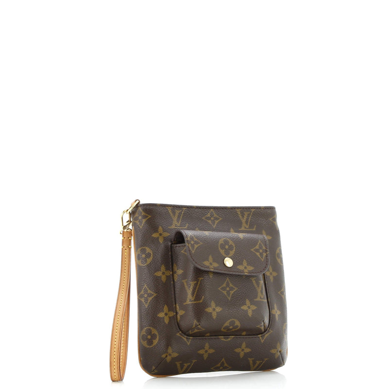 Louis Vuitton Partition Wristlet Clutch