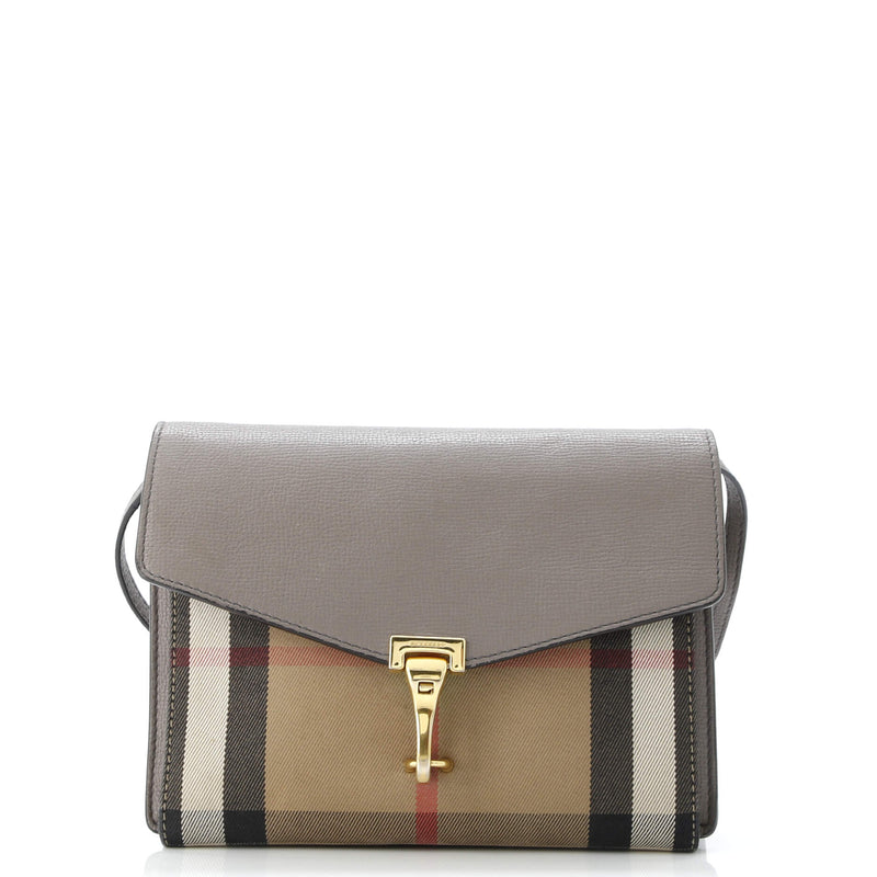 Burberry Macken Crossbody Bag Leather