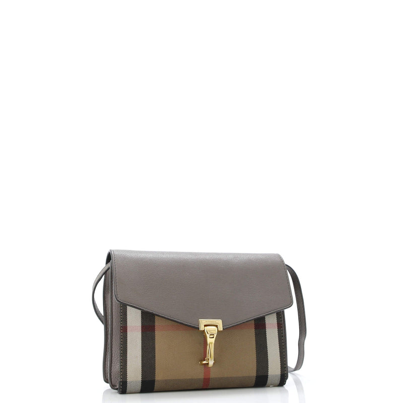 Burberry Macken Crossbody Bag Leather