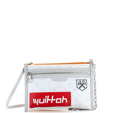 Louis Vuitton Double Flat Messenger Bag