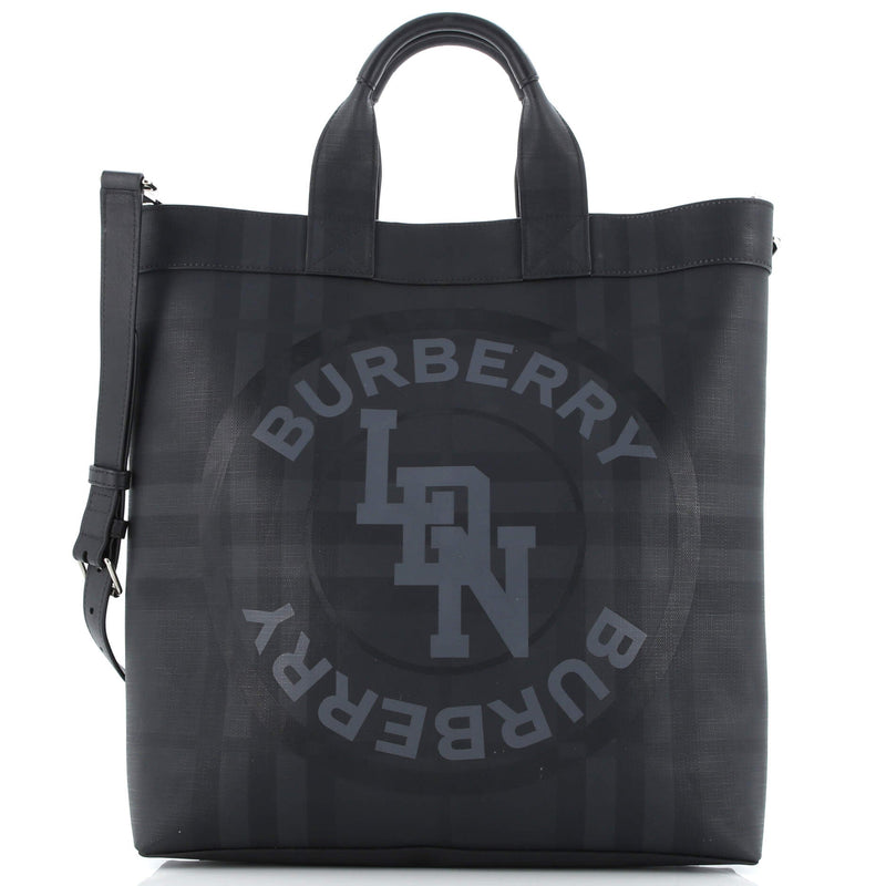 Burberry Logo Graphic Convertible Tote