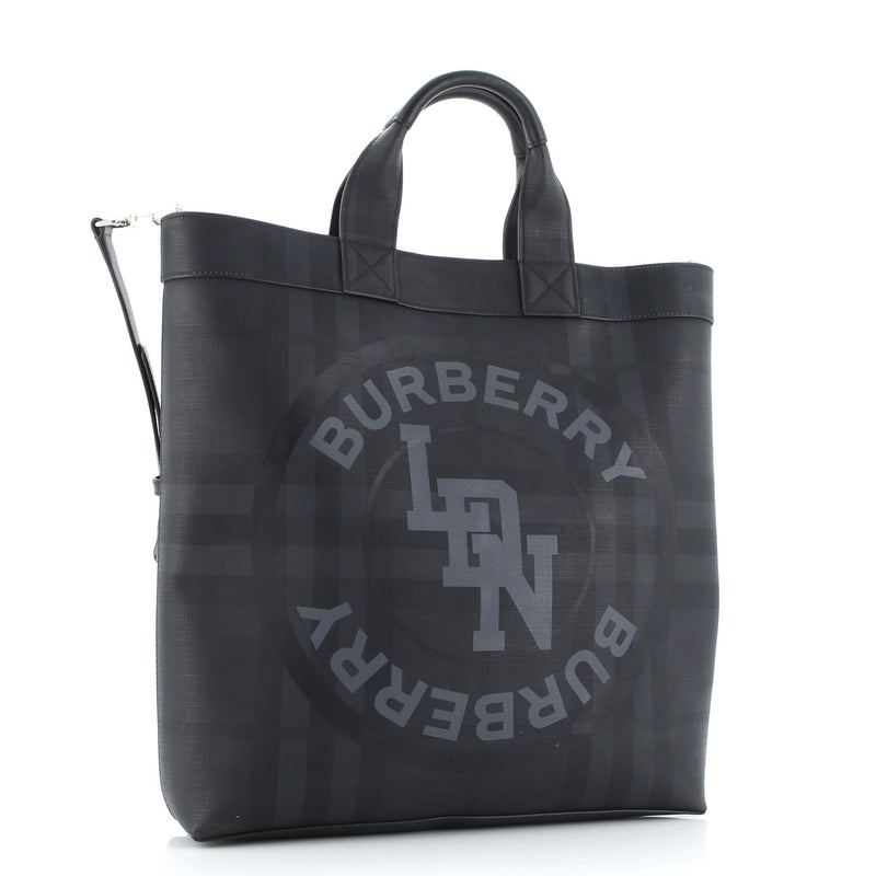 Burberry Logo Graphic Convertible Tote