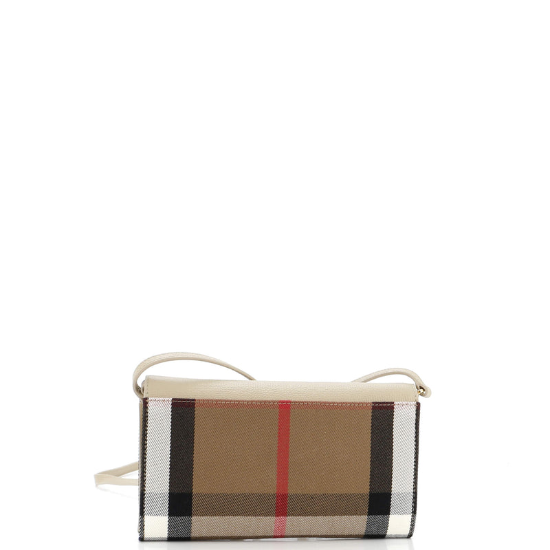 Burberry Hannah Envelope Wallet On Strap