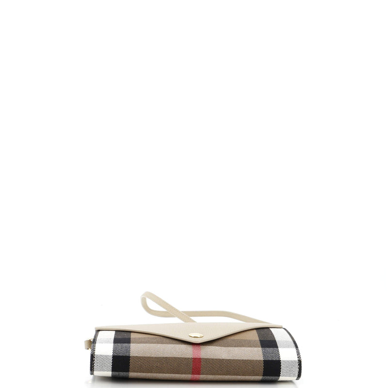 Burberry Hannah Envelope Wallet On Strap