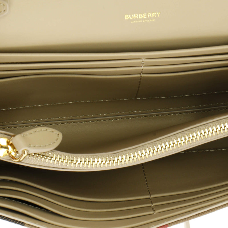 Burberry Hannah Envelope Wallet On Strap