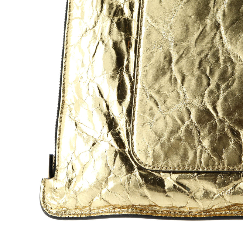 Chanel Feminine Pouch Crinkled Leather