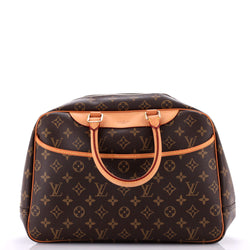 Louis Vuitton Deauville Handbag Canvas