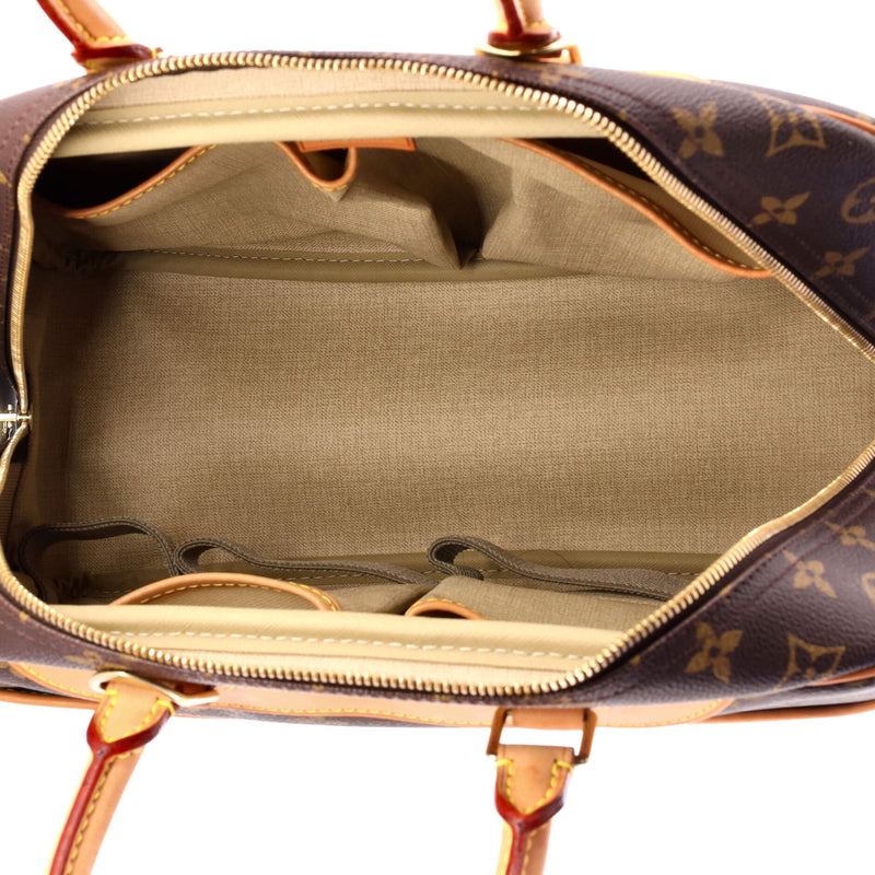 Louis Vuitton Deauville Handbag Canvas