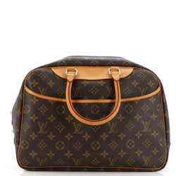 Louis Vuitton Deauville Handbag Canvas