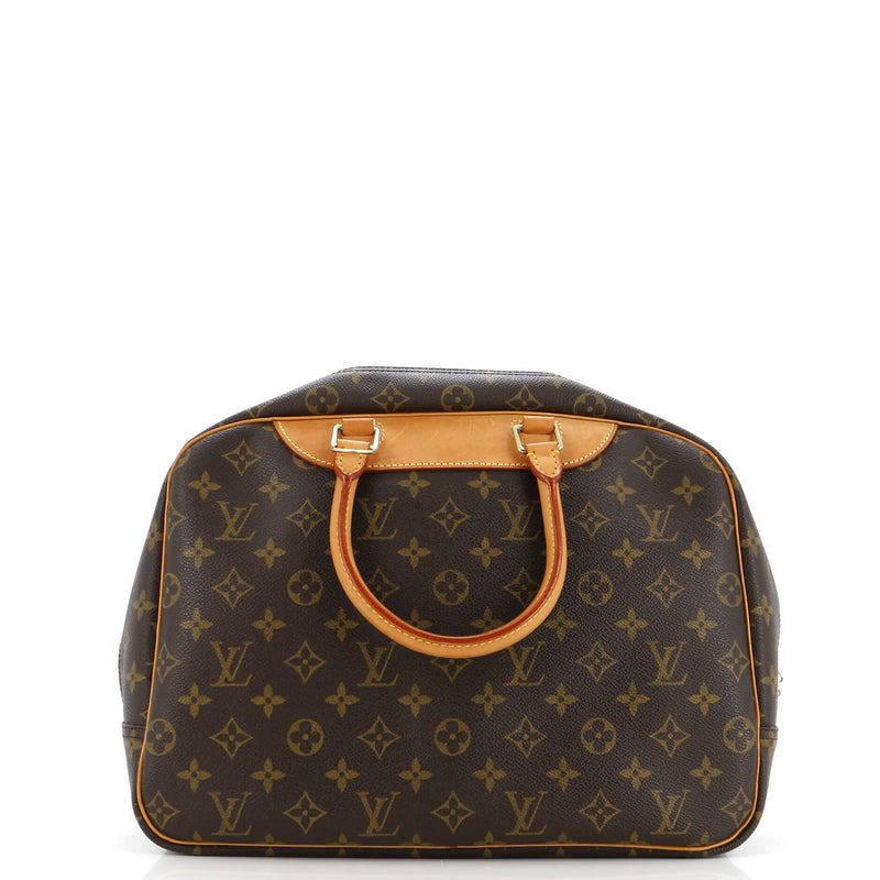 Louis Vuitton Deauville Handbag Canvas