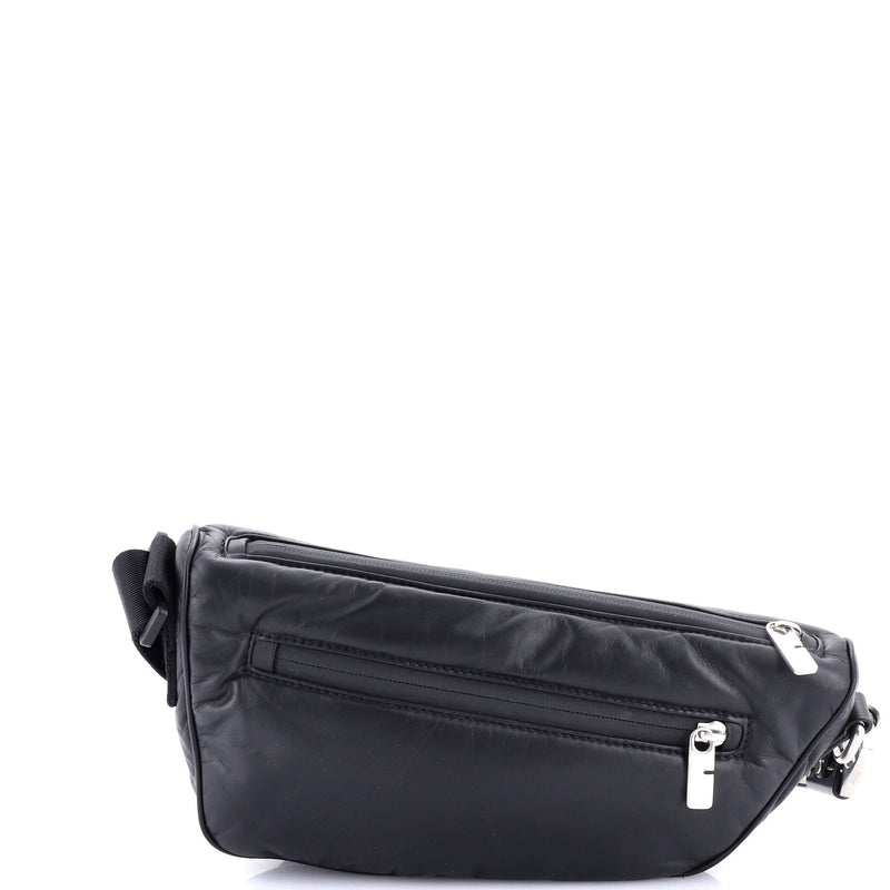 Burberry Shield Messenger Bag Leather