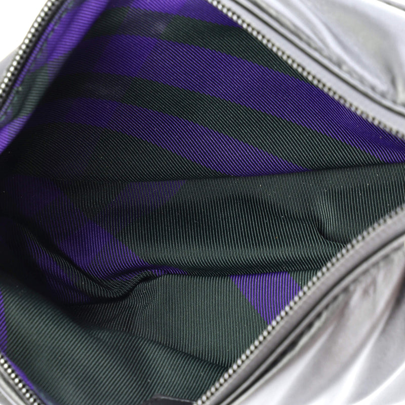 Burberry Shield Messenger Bag Leather