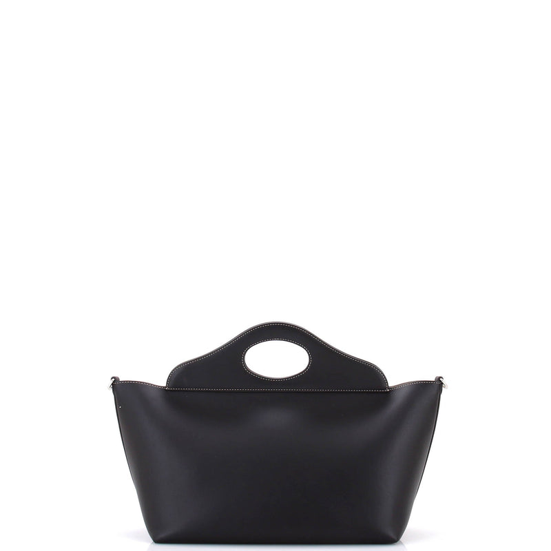 Burberry Soft Pocket Tote Leather Small