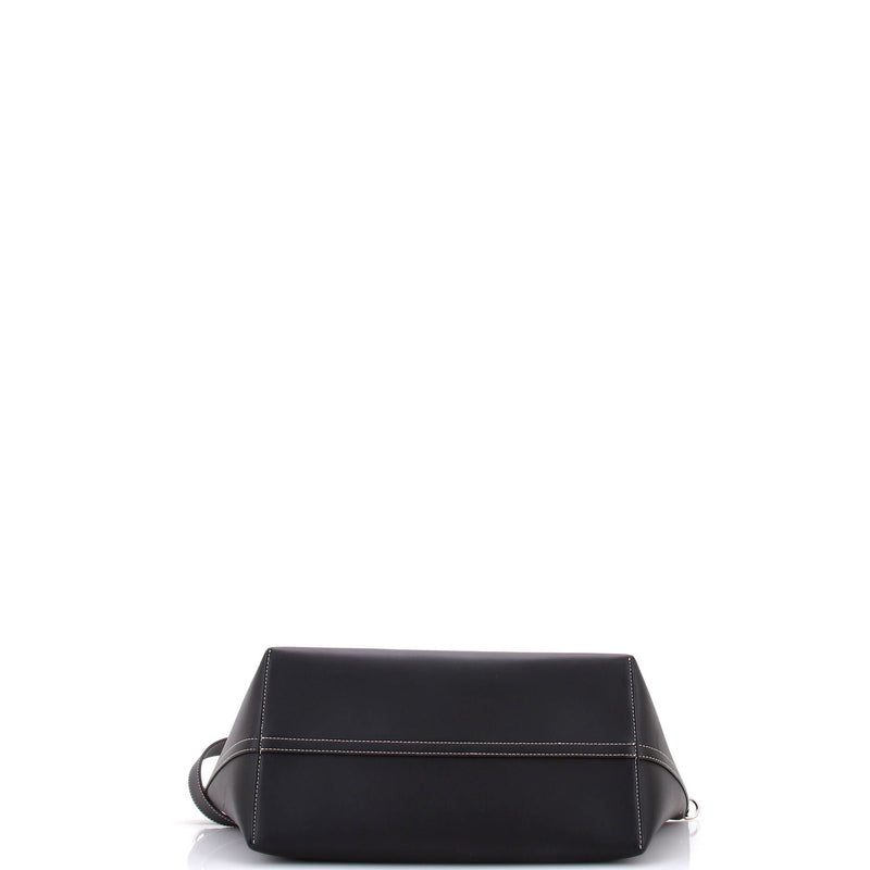 Burberry Soft Pocket Tote Leather Small