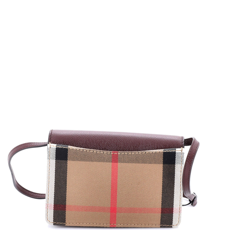 Burberry Hampshire Wallet On Strap