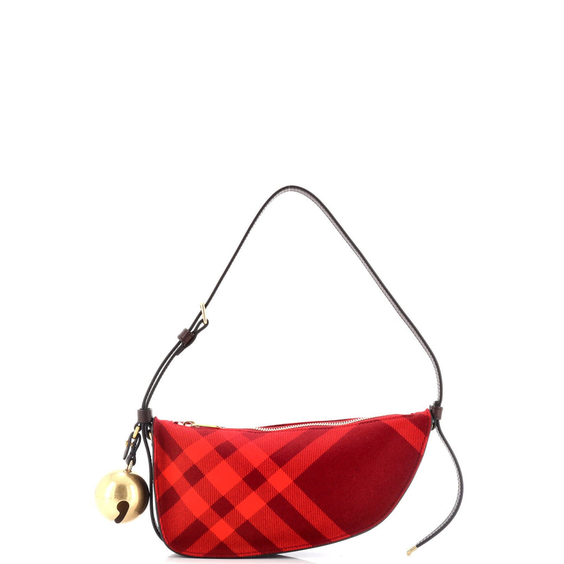 Burberry Shield Sling Shoulder Bag Check