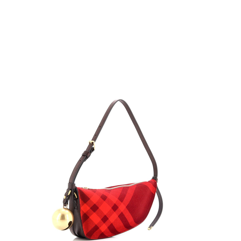 Burberry Shield Sling Shoulder Bag Check