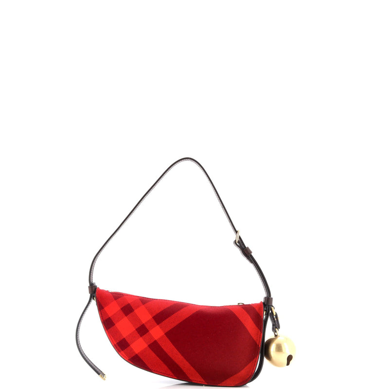 Burberry Shield Sling Shoulder Bag Check