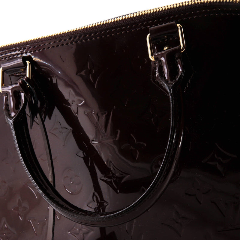 Louis Vuitton Alma Handbag Vernis Gm