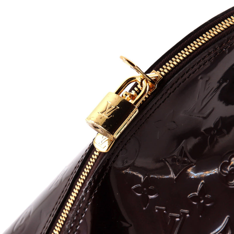 Louis Vuitton Alma Handbag Vernis Gm