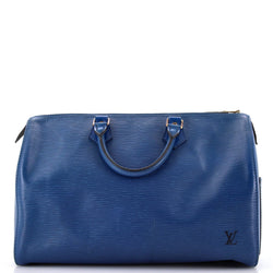 Louis Vuitton Speedy Handbag Epi Leather