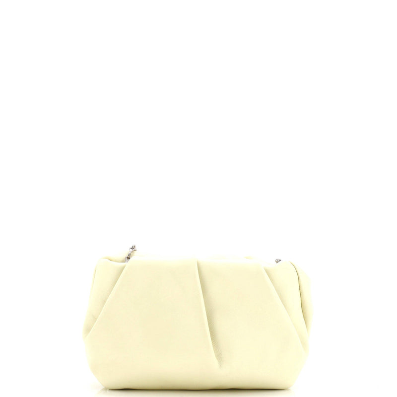 Burberry Rose Chain Clutch Leather