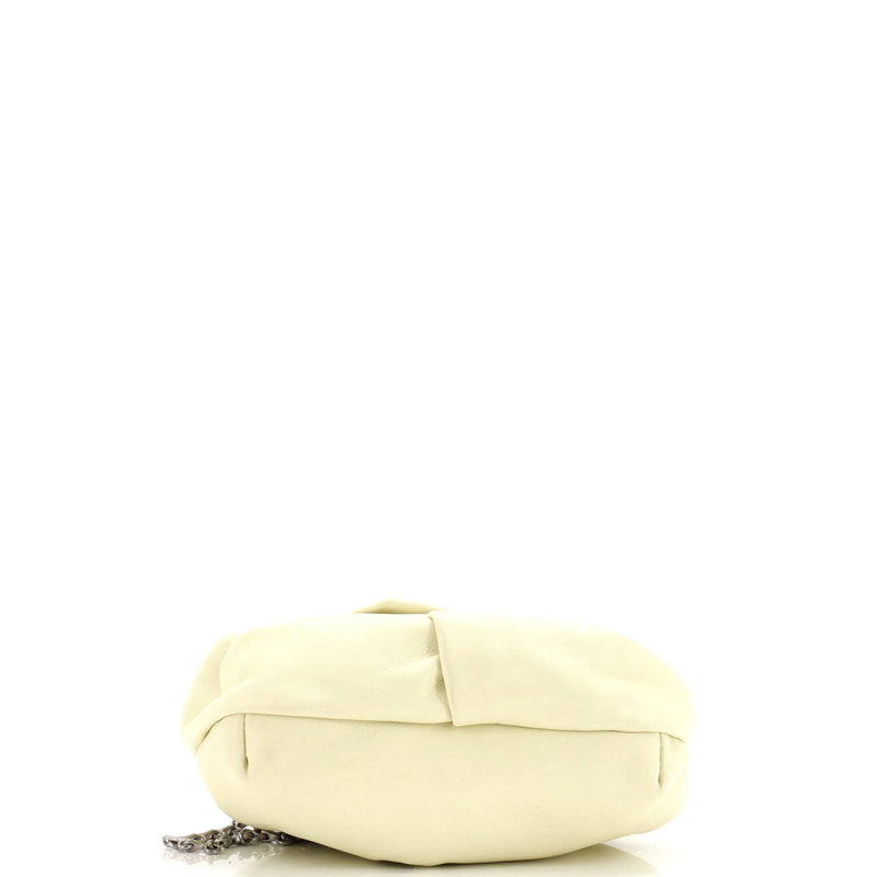Burberry Rose Chain Clutch Leather