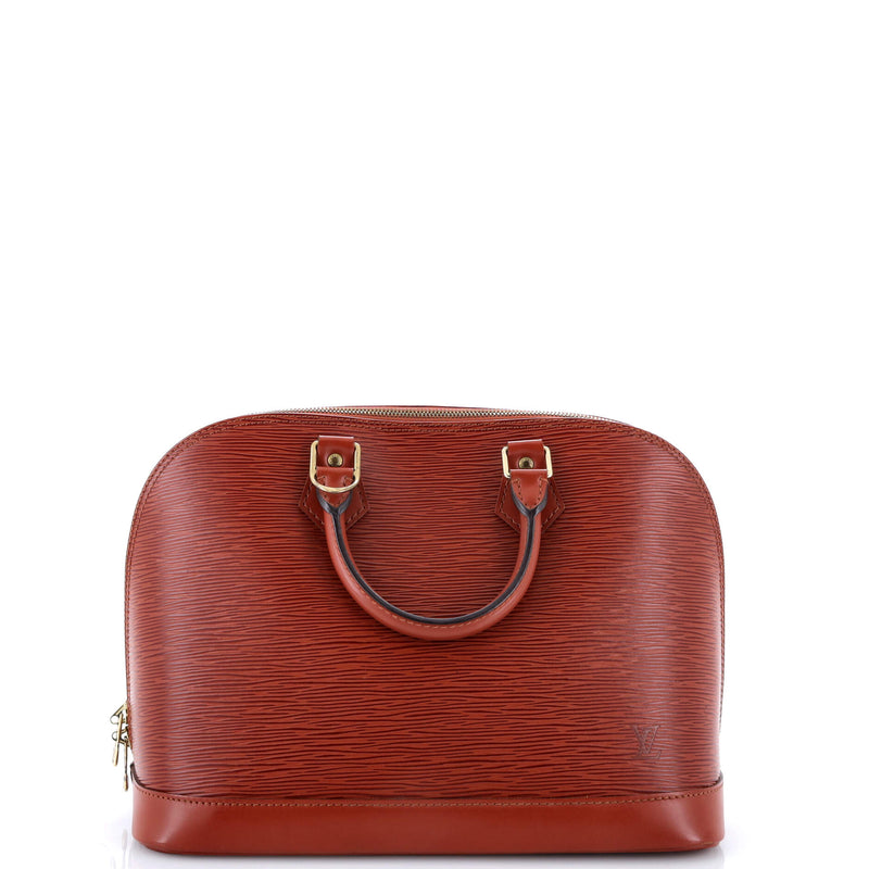 Louis Vuitton Vintage Alma Handbag Epi