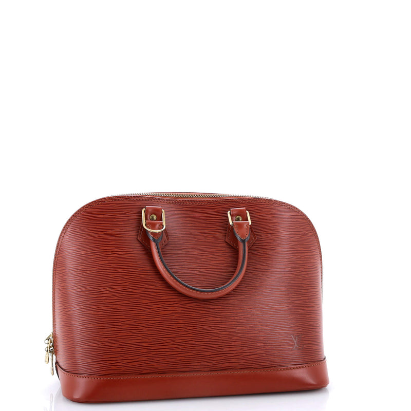Louis Vuitton Vintage Alma Handbag Epi