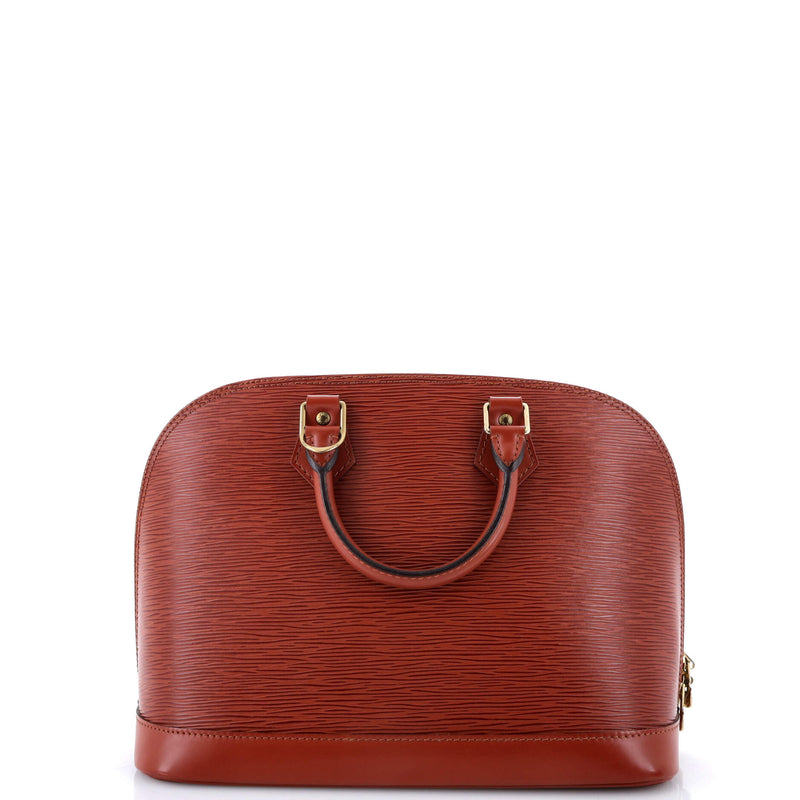 Louis Vuitton Vintage Alma Handbag Epi