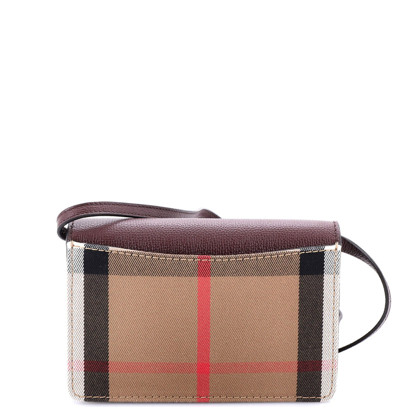 Burberry Hampshire Wallet On Strap