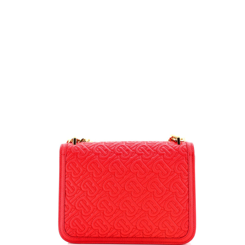 Burberry Tb Flap Chain Bag Embossed