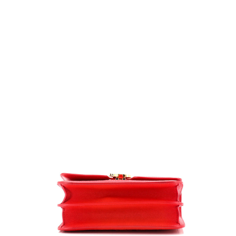 Burberry Tb Flap Chain Bag Embossed