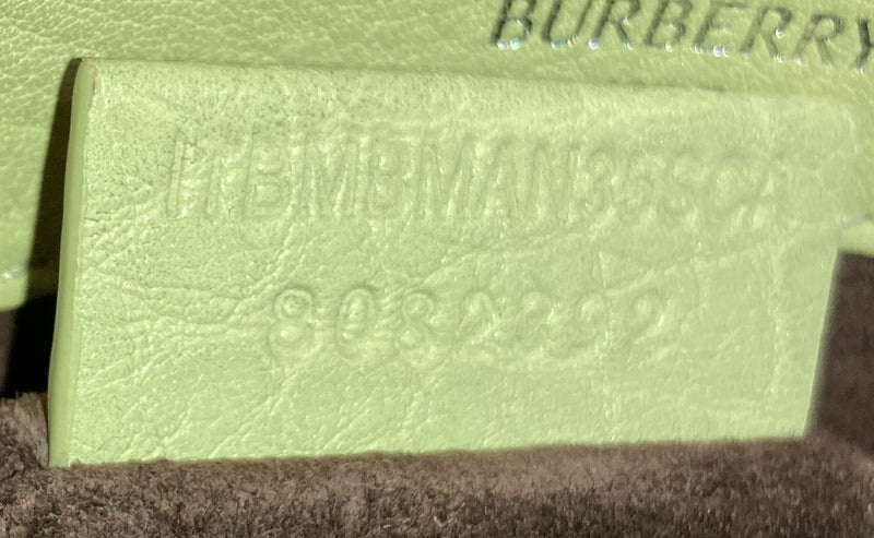Burberry Knight Shoulder Bag Leather