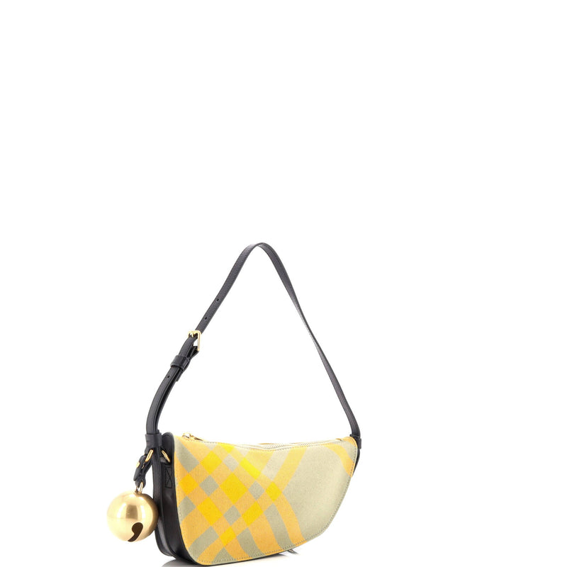 Burberry Shield Sling Shoulder Bag Check