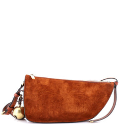 Burberry Shield Sling Shoulder Bag Suede