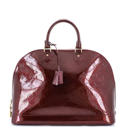 Louis Vuitton Alma Handbag Vernis Gm