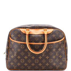 Louis Vuitton Deauville Handbag Canvas