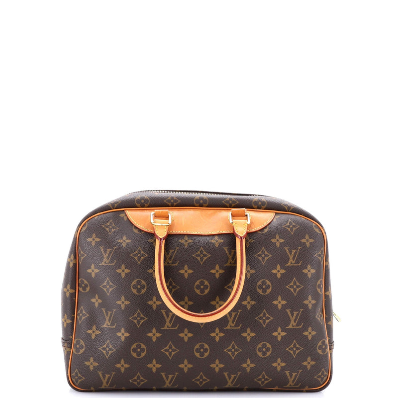 Louis Vuitton Deauville Handbag Canvas