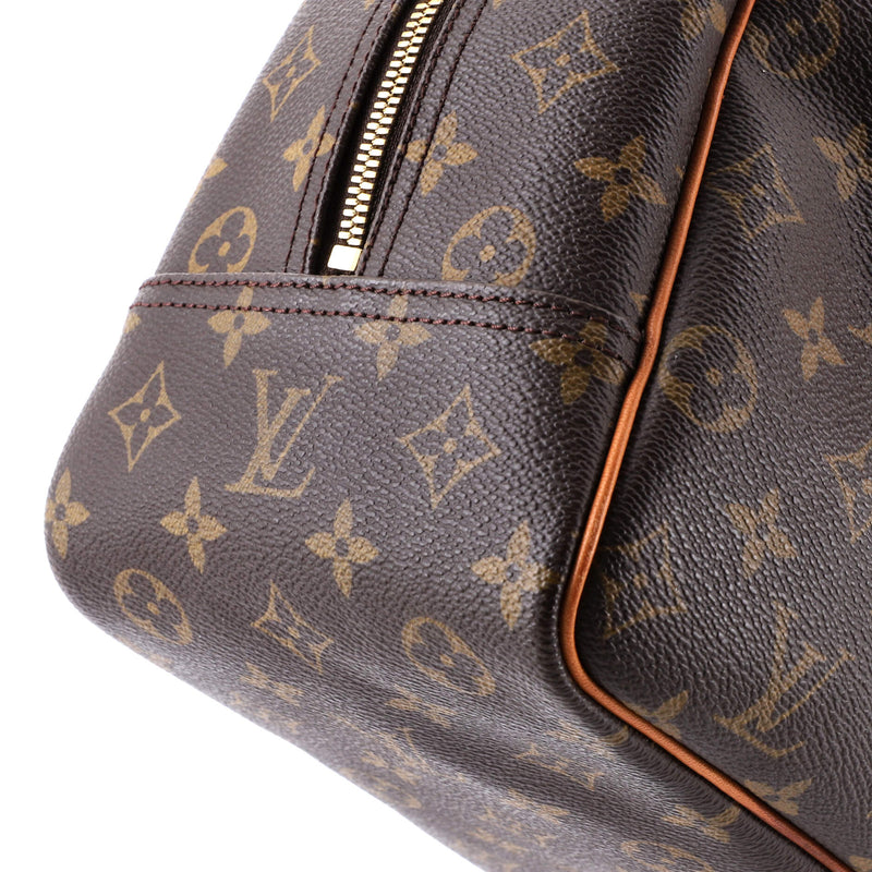 Louis Vuitton Deauville Handbag Canvas