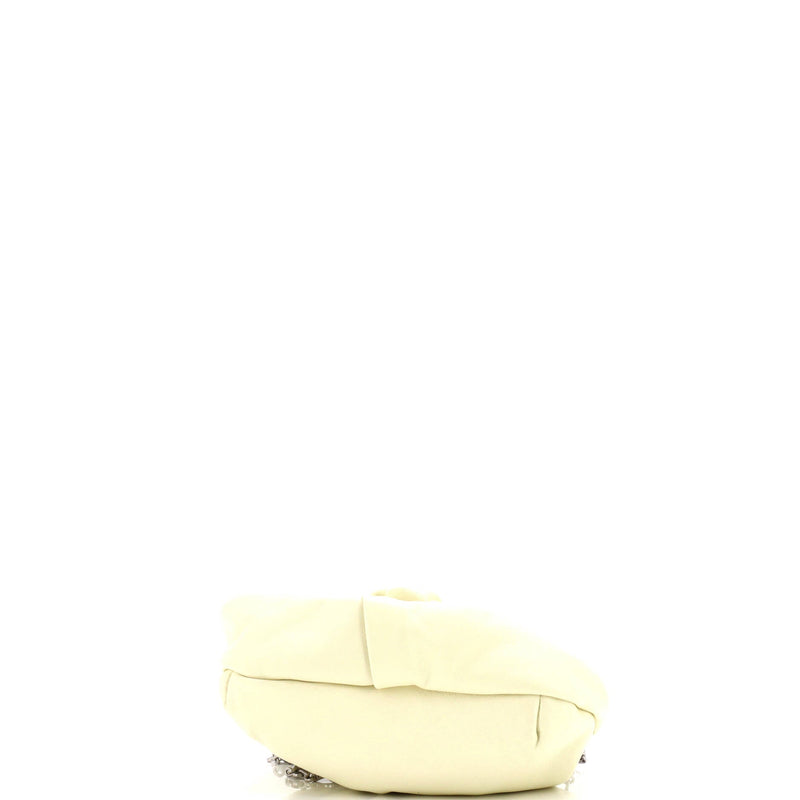 Burberry Rose Chain Clutch Leather