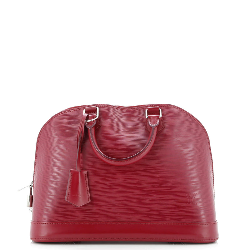 Louis Vuitton Alma Handbag Epi Leather