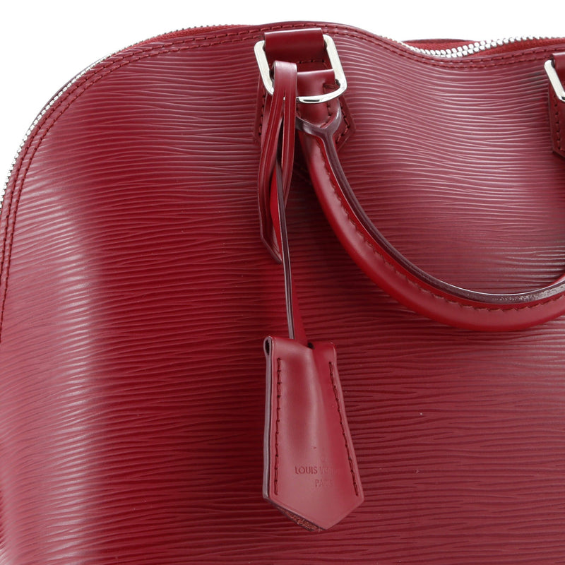 Louis Vuitton Alma Handbag Epi Leather