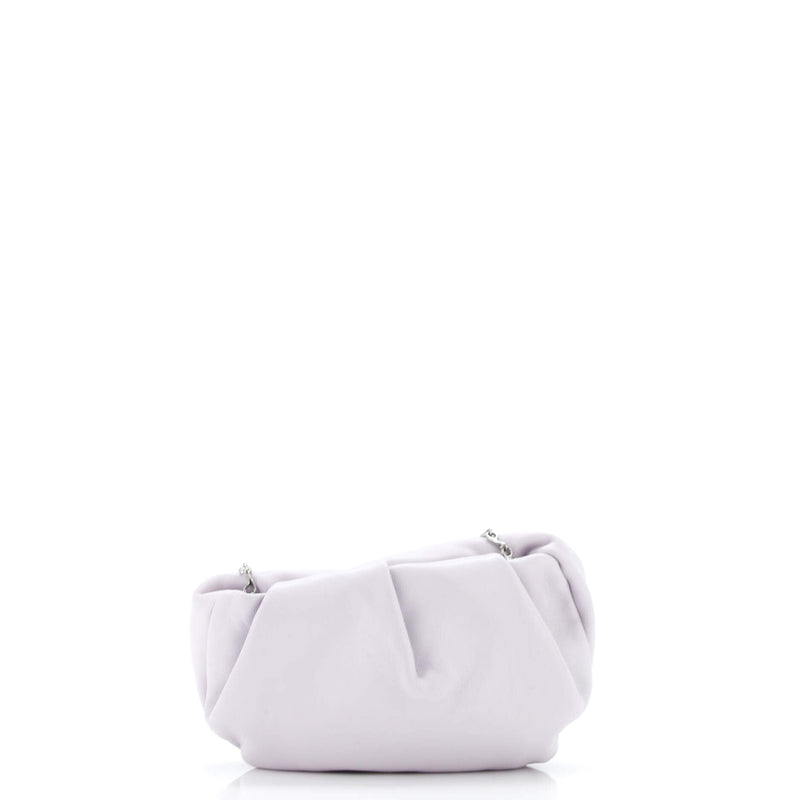 Burberry Rose Chain Clutch Leather
