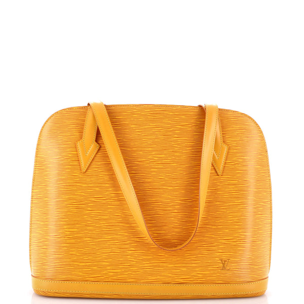 Louis Vuitton Lussac Handbag Epi Leather