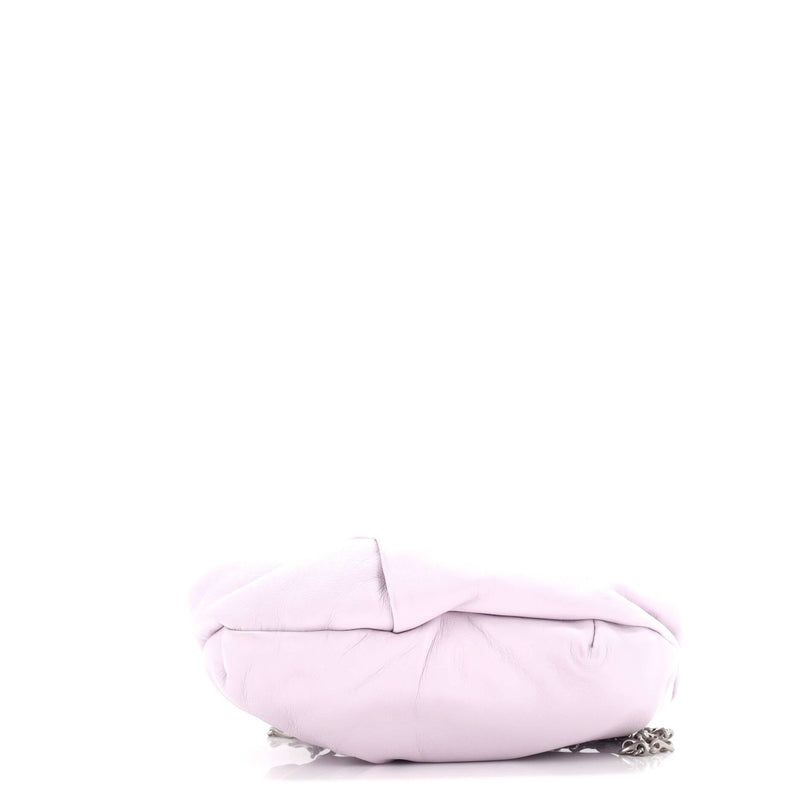 Burberry Rose Chain Clutch Leather
