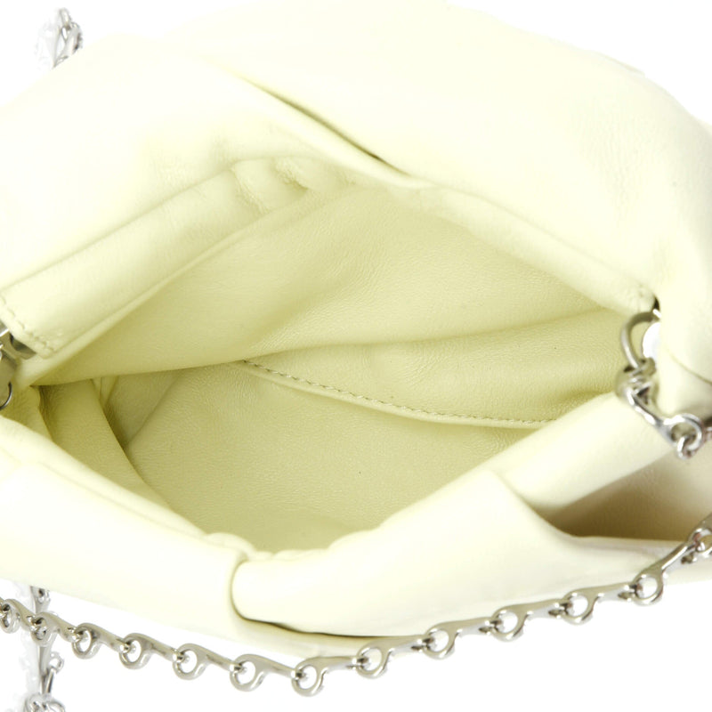 Burberry Rose Chain Clutch Leather