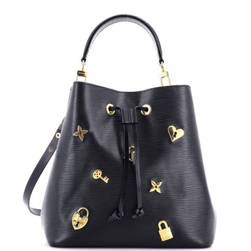 Louis Vuitton Neonoe Handbag Love Lock